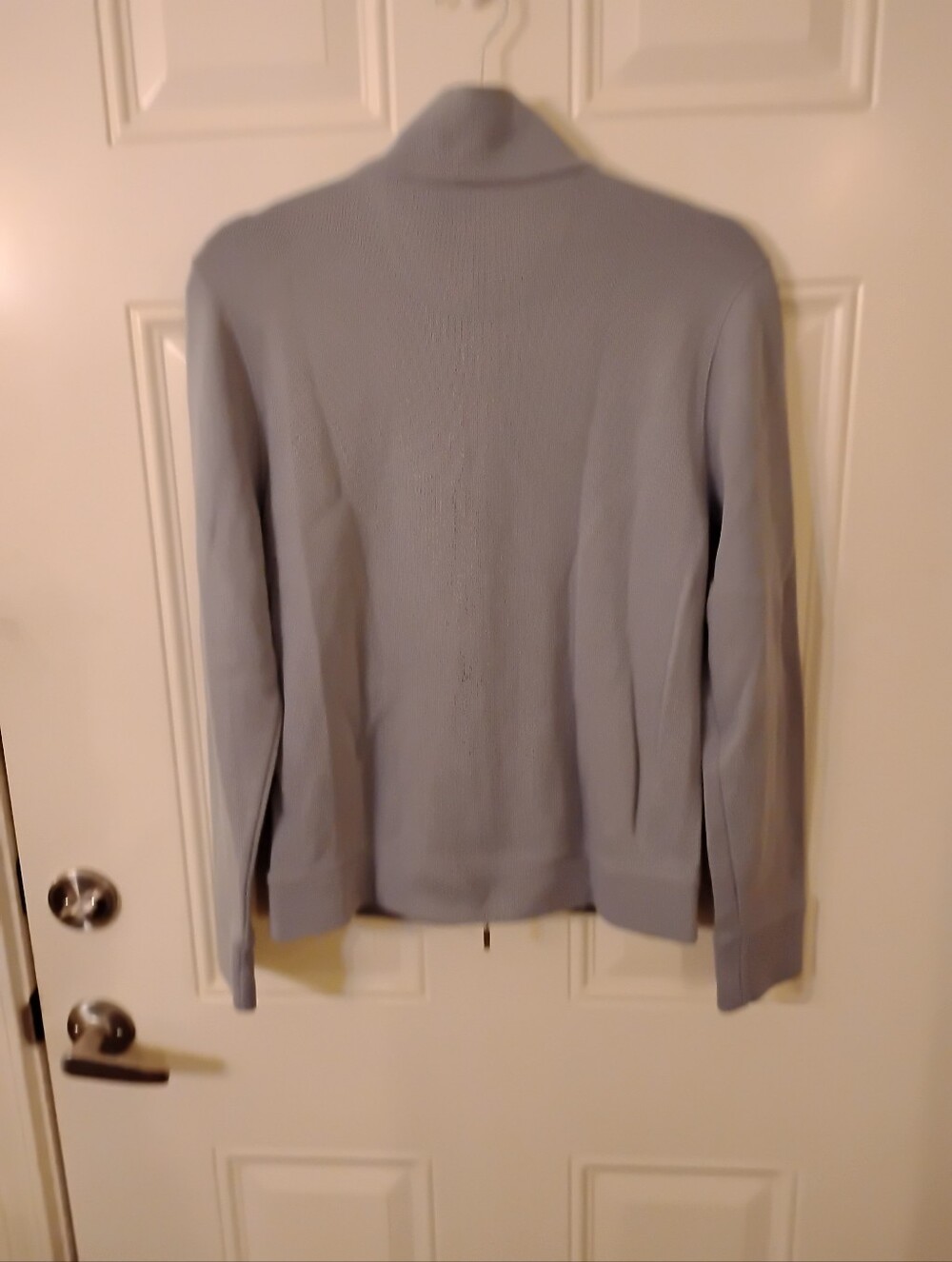 Faconnable Light Gray Stand-Collar Zip Jacket - Picture 4 of 5